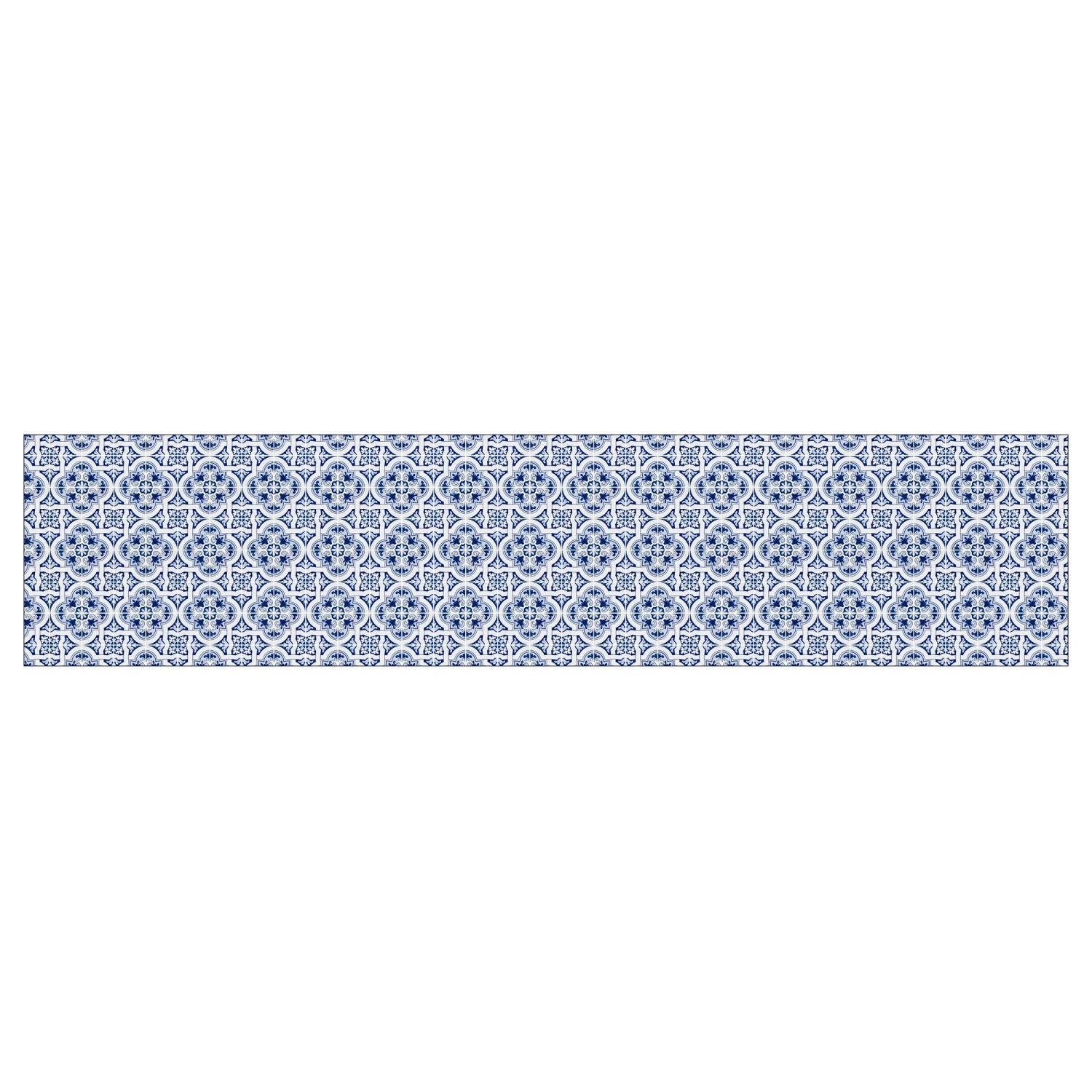 MySpotti Küchenrückwand Profix Cucina Apollon 270 x 60 cm Blau-Weiß
