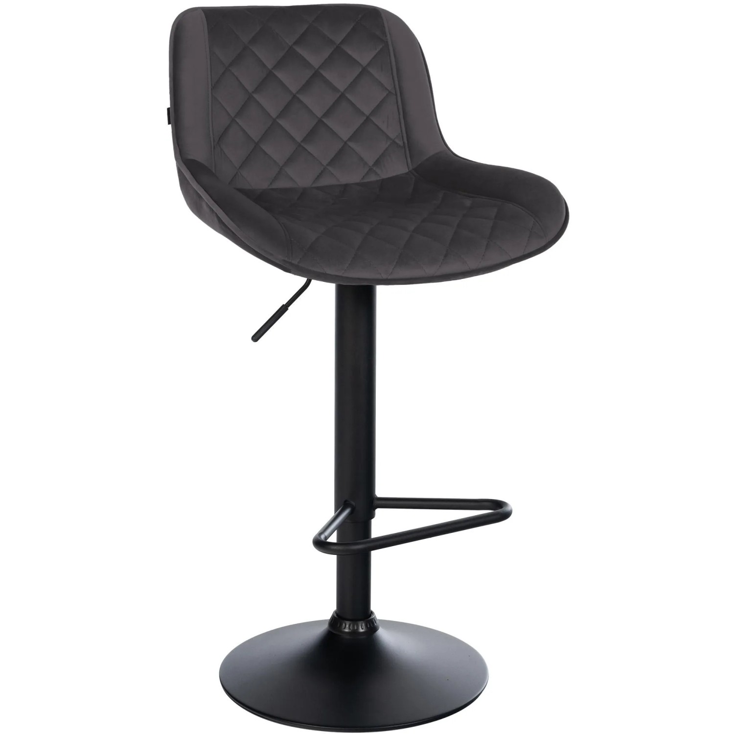CLP Barhocker Kasson schwarz/Samt