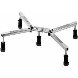 Duravit Duschwannenfuß, höhenverstellbar (10-18,5 cm) für Acryl-Duschwannen bis 1000 mm Seitenlänge.