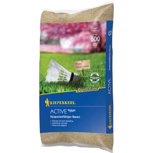 Kiepenkerl Rasensamen Profi-Line Active, 10kg Sack für strapazierfähigen, dichten Rasen.