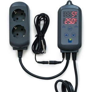 Palram Canopia Heizlüfter Ventilator 2400W mit Thermostat für Gewächshaus.
