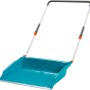 Gardena Schneewanne 70 cm: Schneeschieber mit Stahlkante und Teleskopstiel.