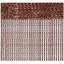 Brauner Fadenvorhang (90x245 cm) von Bestlivings als Gardine oder Raumteiler.