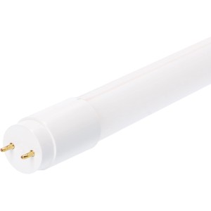 Weiße LED-Leuchtstofflampe G13 T8, 90 cm, mit PET-Folie geschützt. Ideal für LED-Leuchten.
