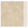 ESTAhome Fototapete mit 3D Muster in Sandbeige, Bögen und Linien für eine moderne Wandgestaltung.