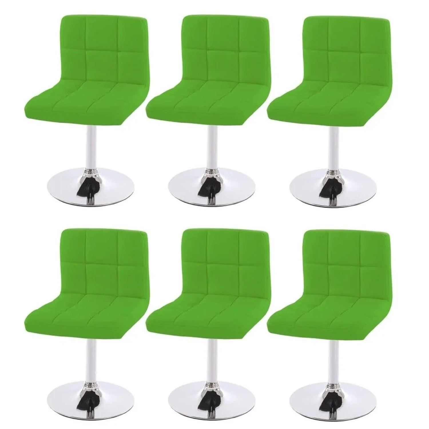 MCW Esszimmerstuhl Cadiz 6er-Set Grün