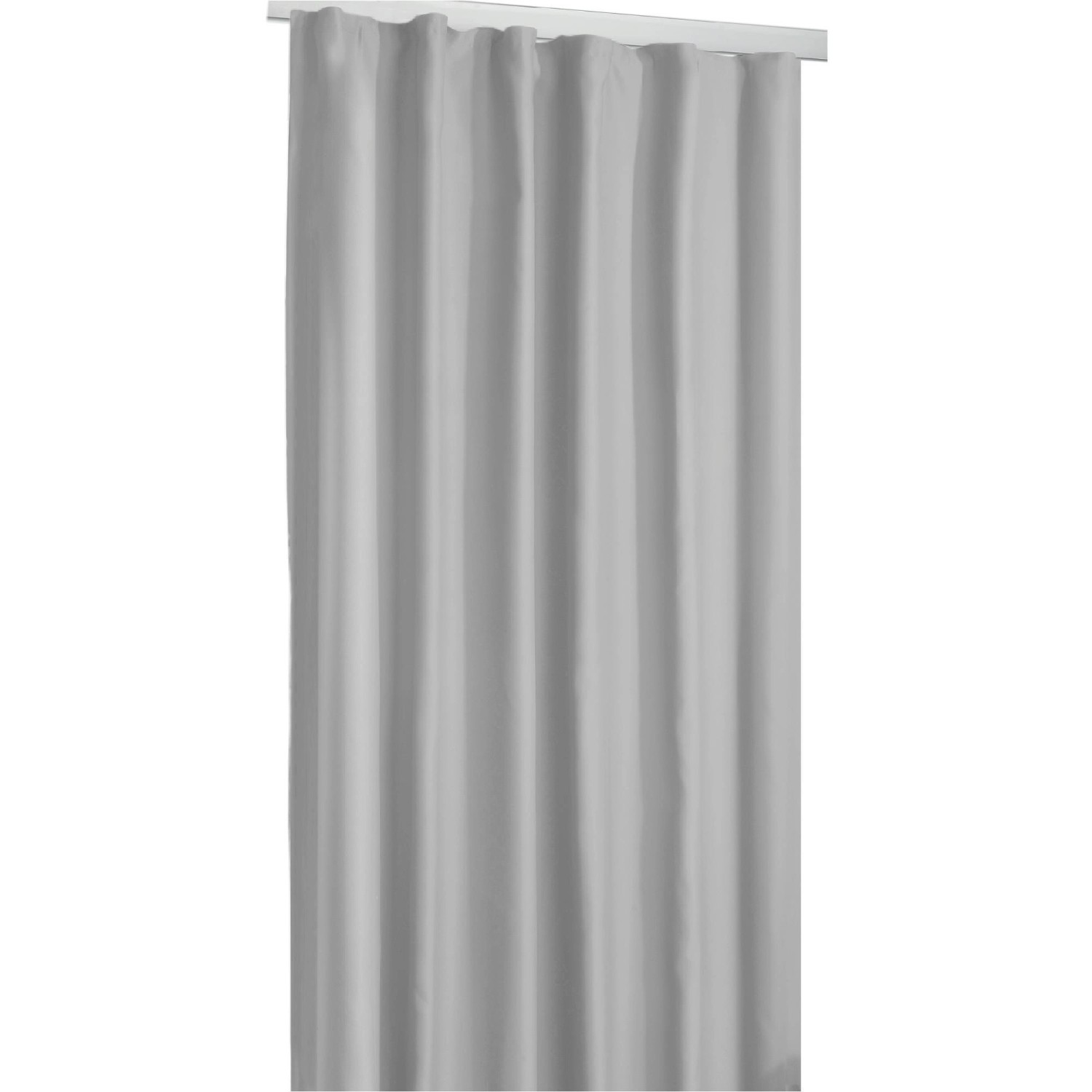 Arsvita Verdunkelungsgardine Universalband Shadow 135 cm x 245 cm Grau günstig online kaufen