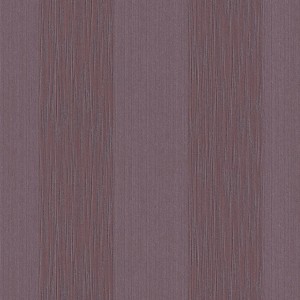 Strukturierte, matte Streifen Tapete in Violett (0,53x10,05m).