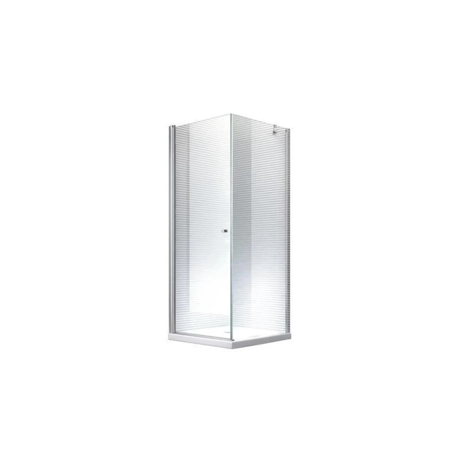 Glaszentrum Hagen 80x80x195cm Hades Duschkabine 8mm ESG Glas
