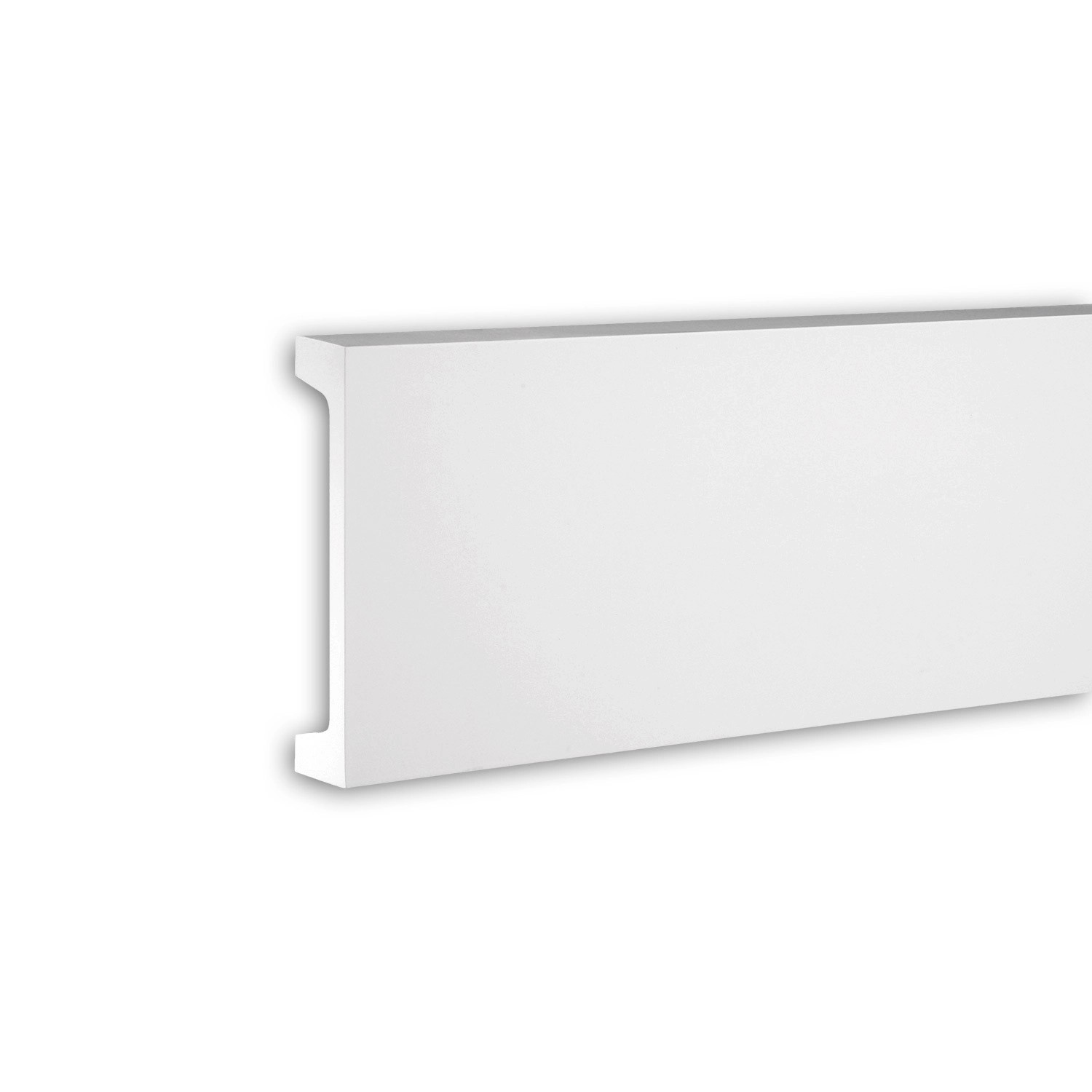 PROFHOME 433102 Friesleiste Fassadenprofil Zierleiste Stuckleiste 2 m 200 cm x 4,2 cm x 16,5 cm Weiß