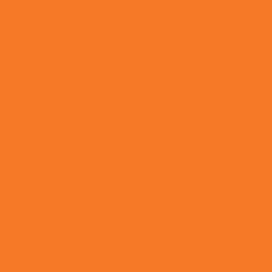 Pastellorangefarbener Hintergrund, Farbe des OBI Buntlack Sprays RAL 2003, hochglänzend.