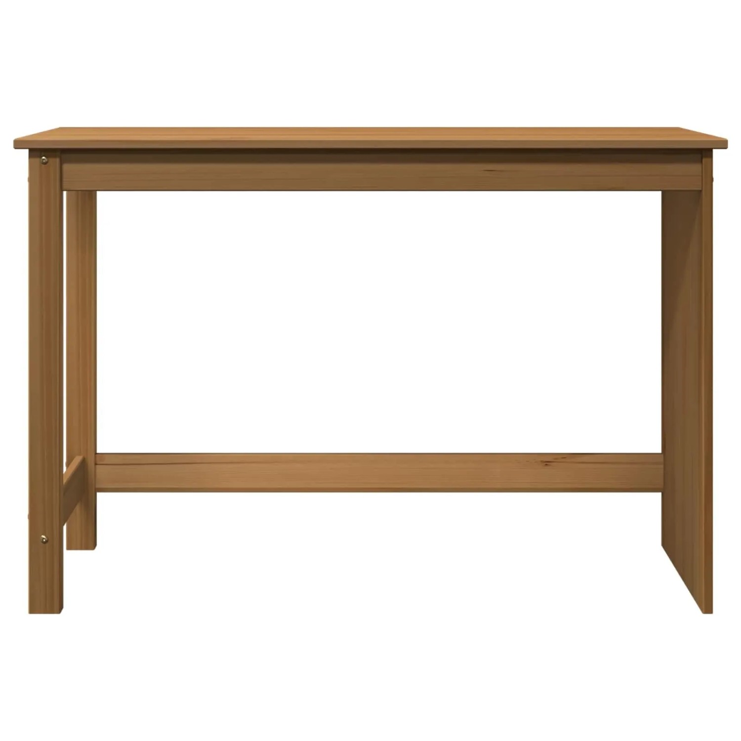 vidaXL Schreibtisch Honigbraun 112 x 50 x 75 cm Massivholz Kiefer 42028372_4
