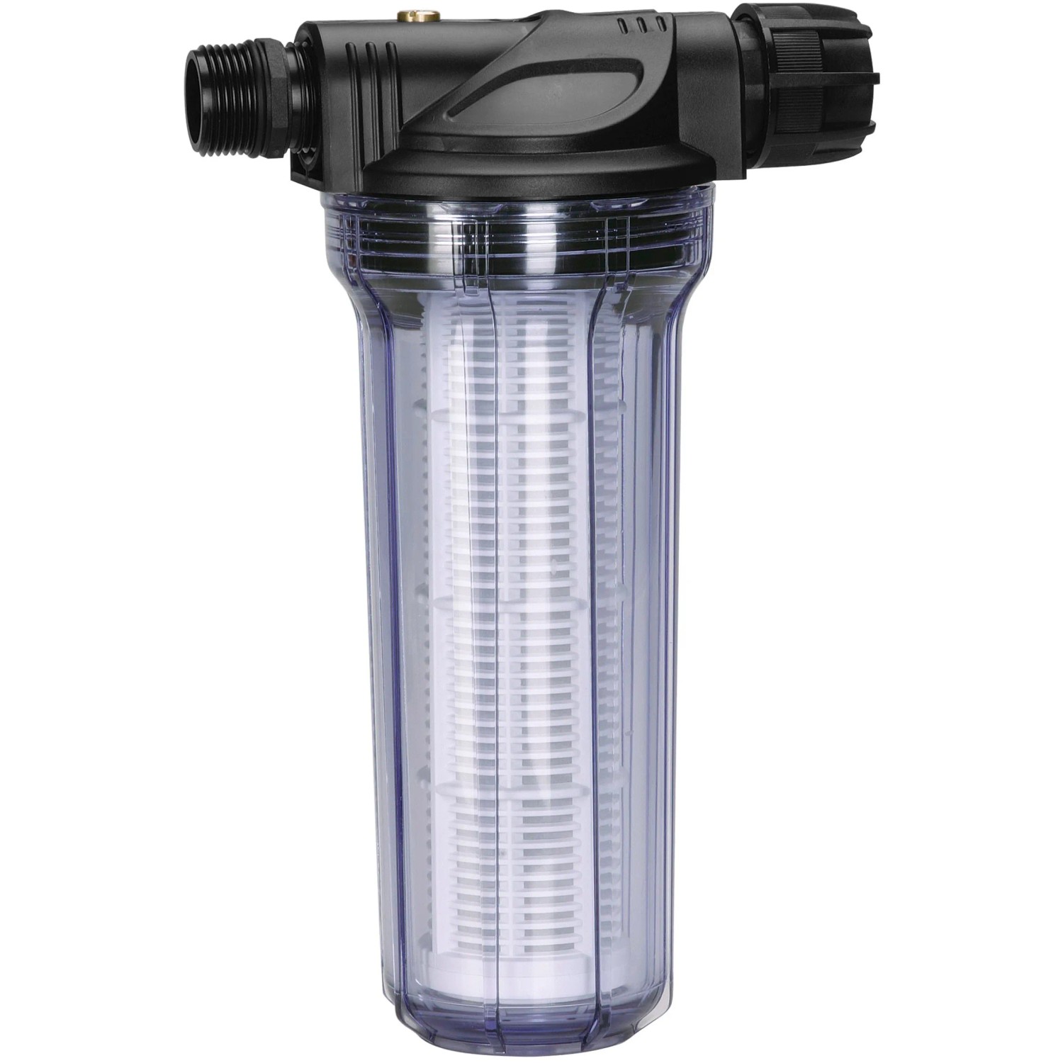 Gardena Pumpen-Vorfilter bis 6000 l/h, schützt Gartenpumpen vor Schmutz.