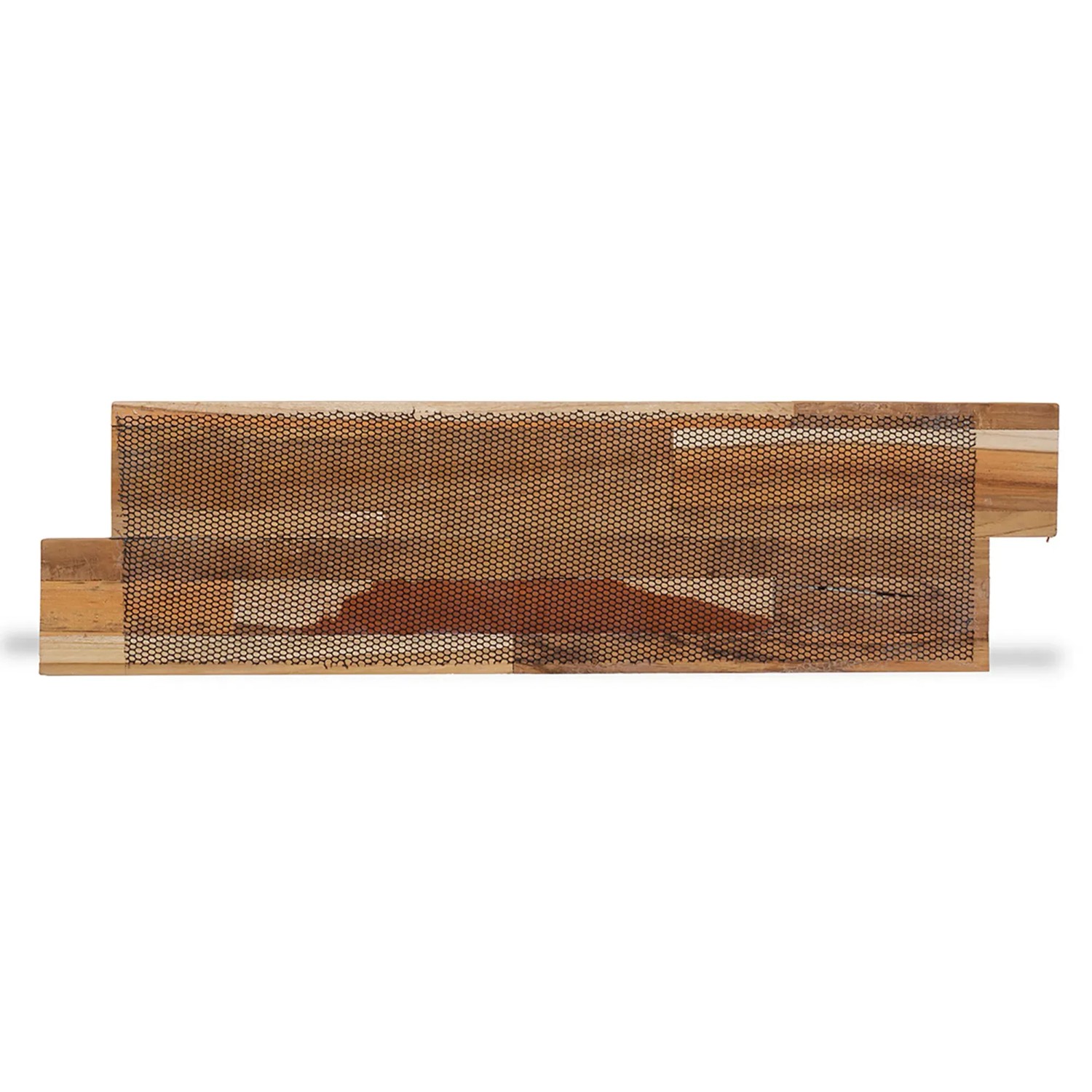 Rebel of Styles Holzverblender UltraWood Firenze XL, braune Teakholz-Wandverkleidung für Innen & Außen.