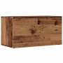 vidaXL Aufbewahrungstruhe in Altholz-Optik, 69,5x34x36 cm, aus Holzwerkstoff für Wohnzimmer.