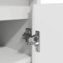 vidaXL Schuhschrank Weiß 57x34x76 cm Holzwerkstoff 861868_10
