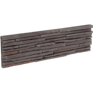 Stegu Verblender Venezia Anthrazit, Steinverblender für Innenräume.