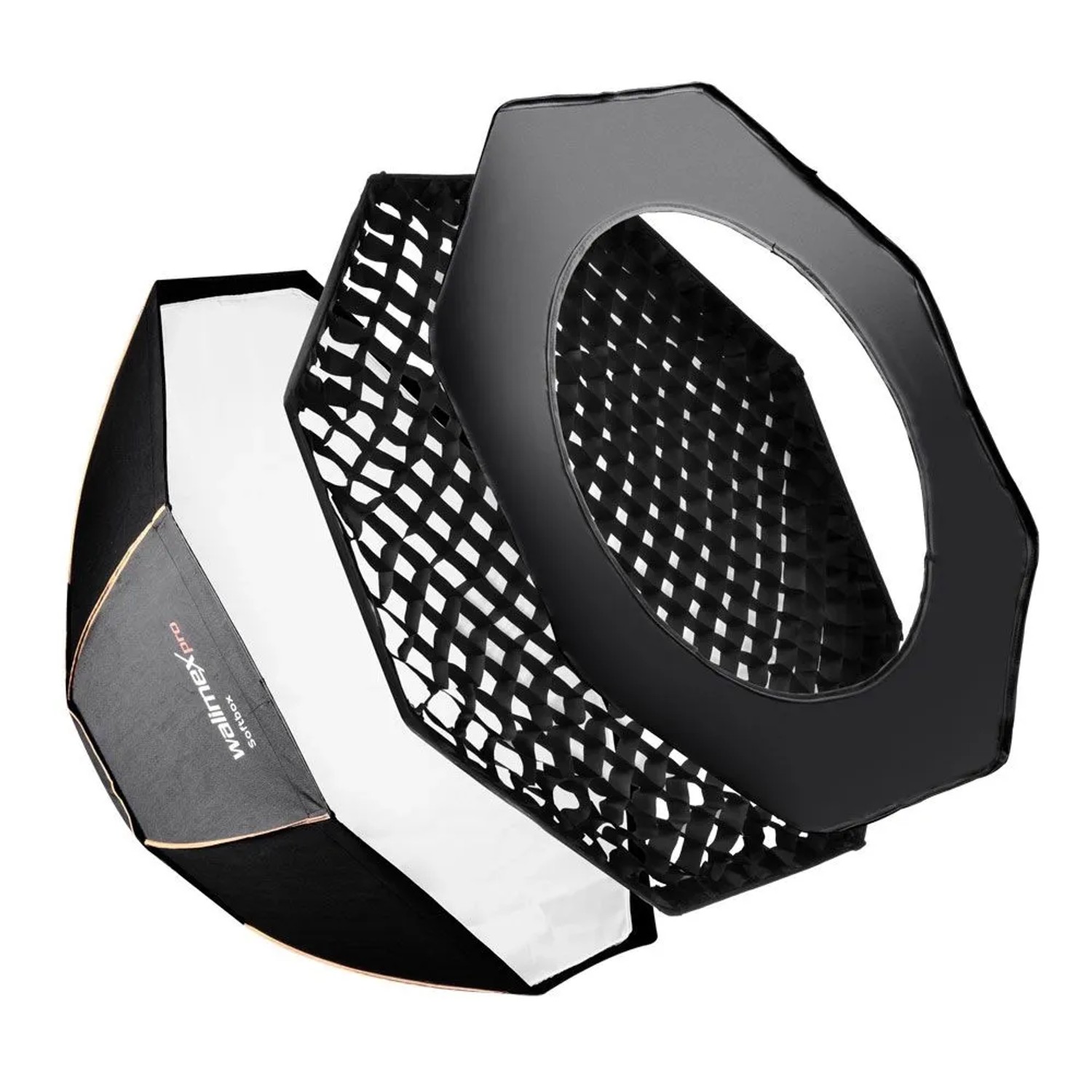 Walimex Pro Octagon Softbox Plus Orange Line 60X90X90Cm Adapter Pro&K