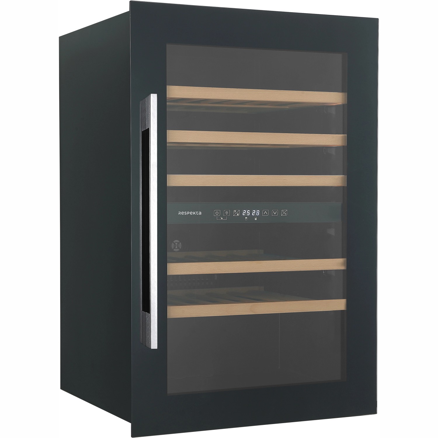 Respekta Einbauweinkühlschrank Rocco 57 Flaschen (Maße: 88.5cm | 56.3cm | 59cm)