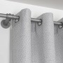 Gardinia Gardinenstange Industrial Home, Ø 25 mm, silber, 240 cm mit Vorhang.