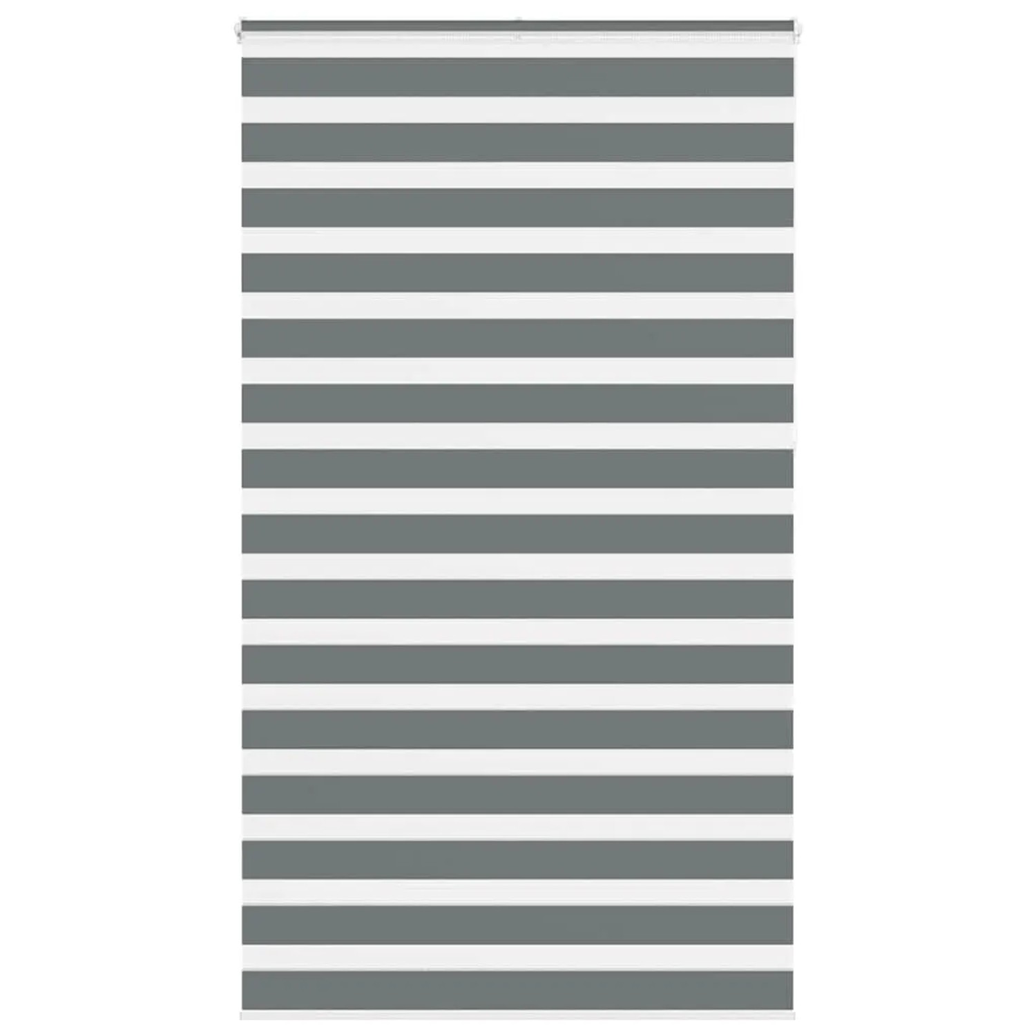 vidaXL Doppelrollo Dunkelgrau 130x230cm Stoffbreite 125,9 cm Polyester 4014 günstig online kaufen