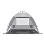 vidaXL Strandzelt 2 Personen Grau Quick Release Wasserdicht 4005301_6