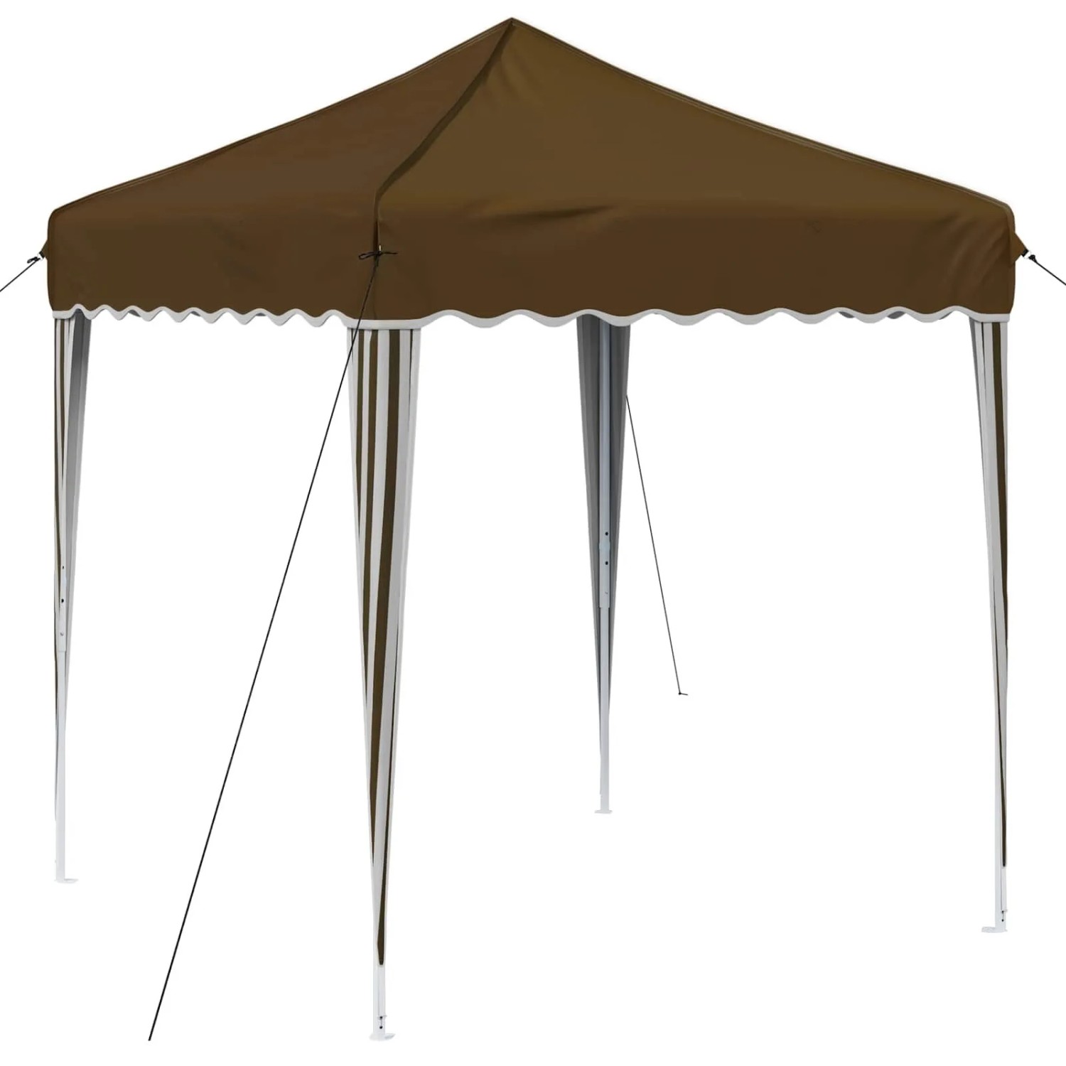 vidaXL Pop-up Partyzelt Taupe 195 x 195 x 245 cm Oxford-Stoff 42019718