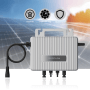 ECOFLOW Mikro-Wechselrichter 800W für Balkonkraftwerk mit Kabel & Verlängerungen.