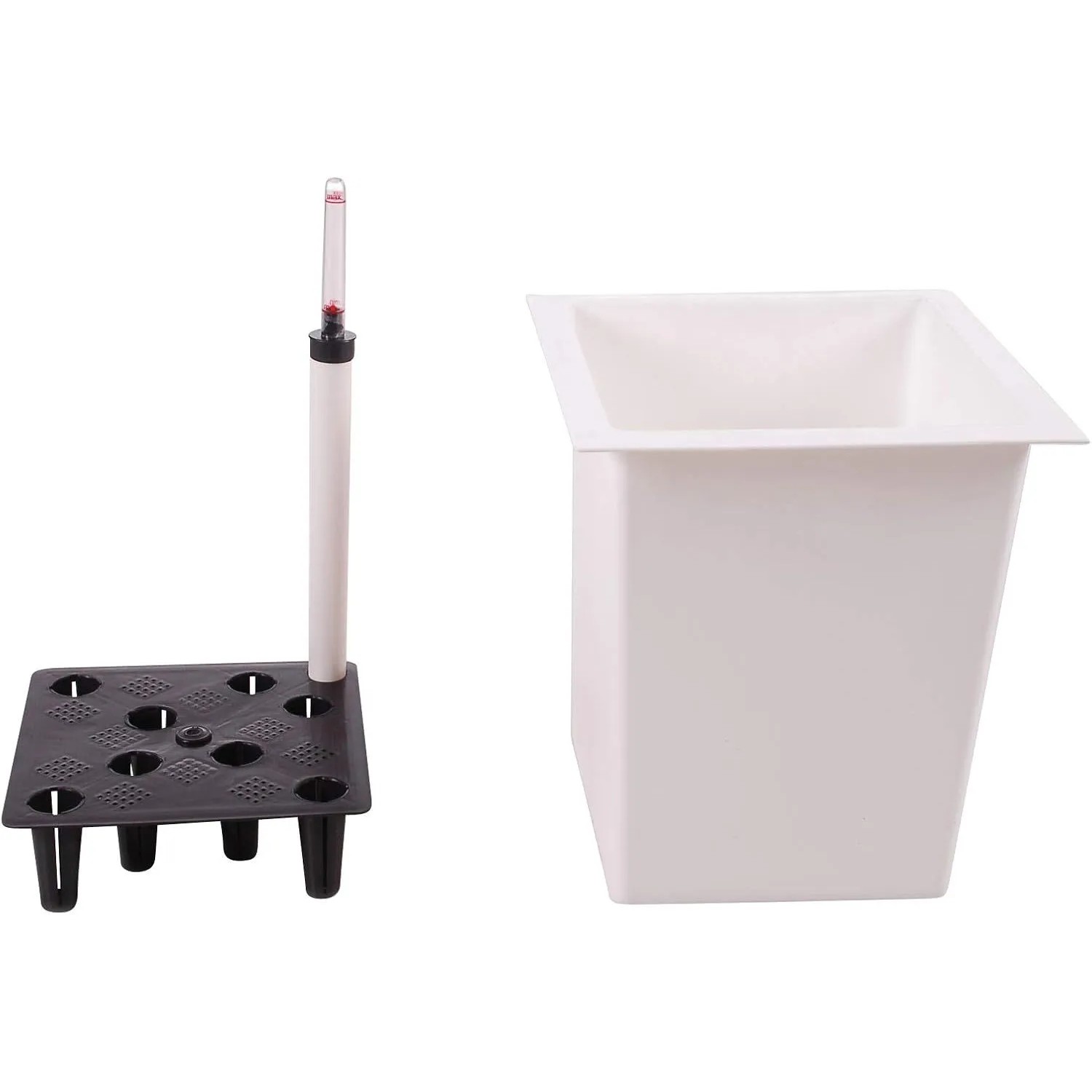Vivanno Einsatz Einsatz Bewässerung 39 cm x 39 cm x 32 cm Weiß