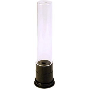 Velda UV-C Teichklärer Clear Line 36 Watt: Klares Gehäuse mit schwarzem Sockel für Teichfilter.