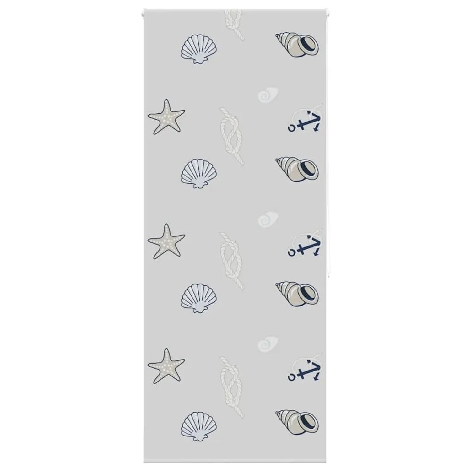 vidaXL Duschrollo 110x240 cm Stoffbreite 106 cm 4014892