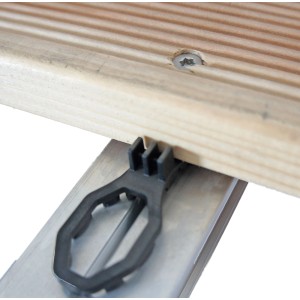 GS Terrassen Speedfix Schraube (5,5x45 mm) A4 zur Dielenbefestigung auf Alu-Unterkonstruktion.