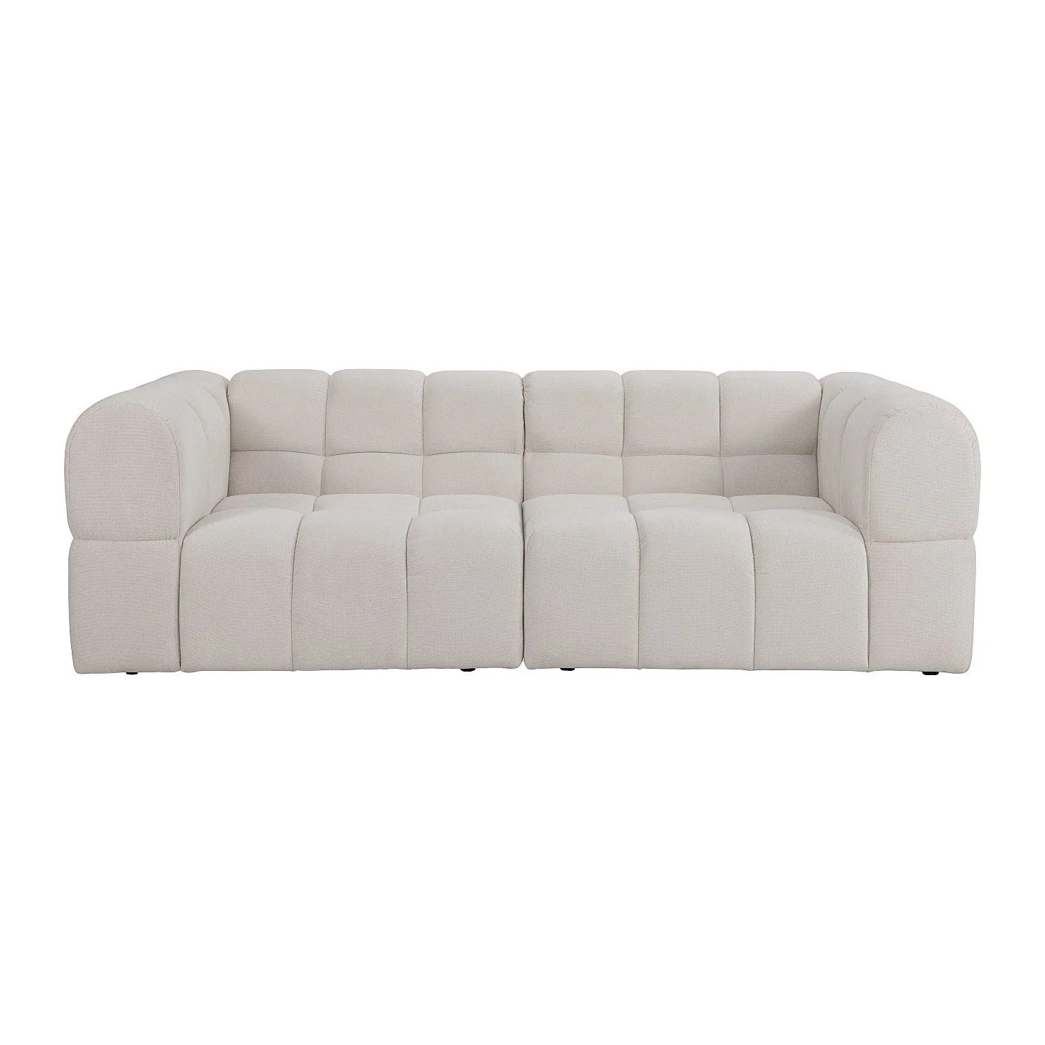 Vente-unique Sofa Ohne Schlafmöglichkeit Rimalo Beige 244 cm