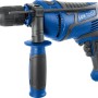 Blaue LUX Schlagbohrmaschine 750 W mit Tiefenanschlag für Bohr-, Schraub- und Schlagbohrarbeiten.
