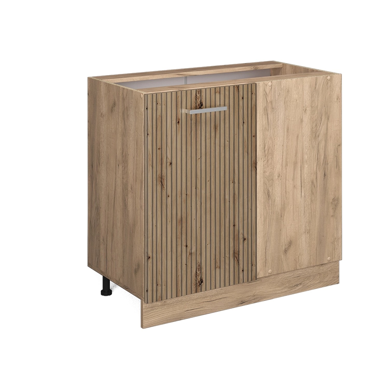 Vicco Eckunterschrank R-Line Artisan-Eiche/Goldkraft Eiche 86 cm ohne Arbeitsplatte
