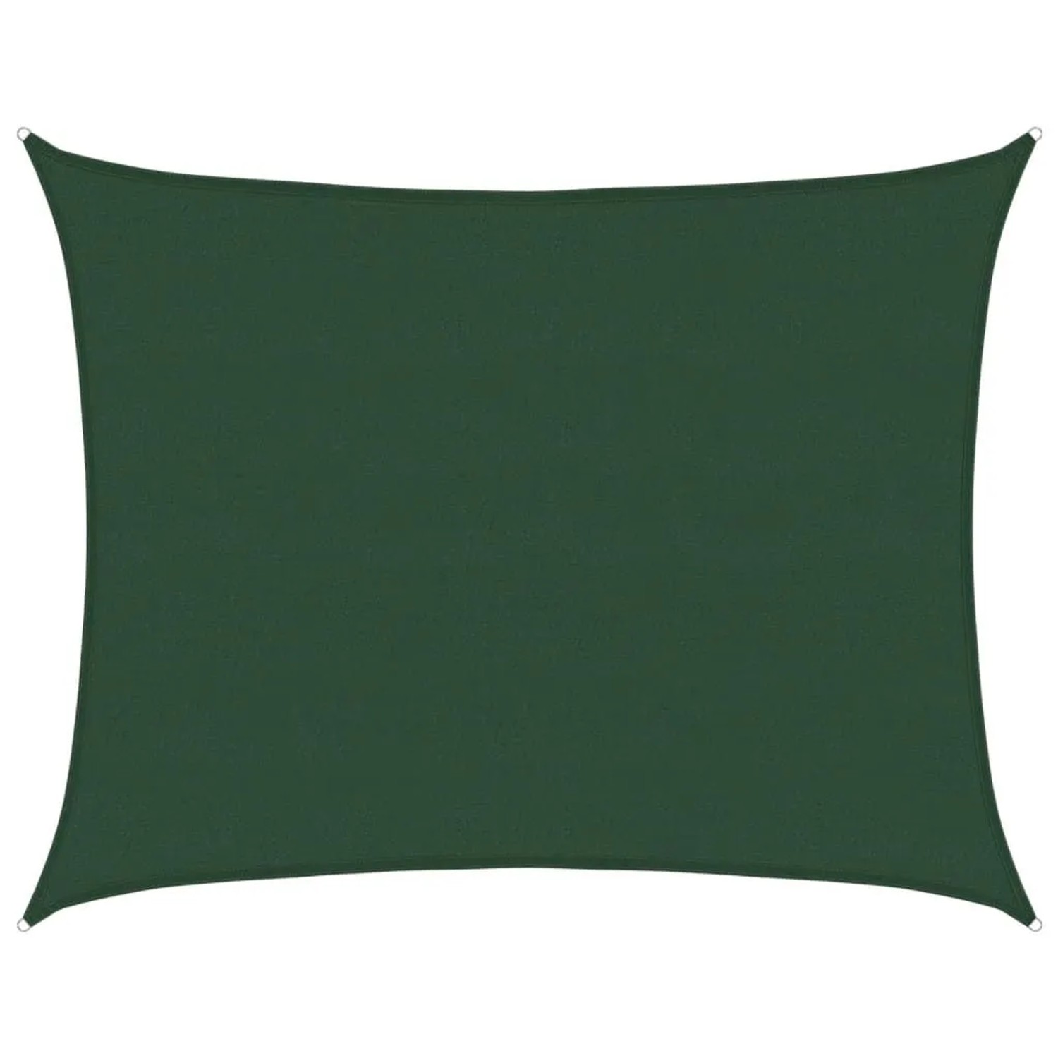 Furnicato Sonnensegel 160 G M² Dunkelgrün 6x8 M Hdpe