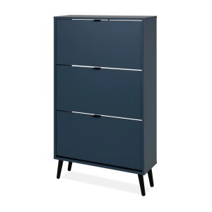 Furn.Design Schuhschrank in Blau 70 x 125 cm Aldan