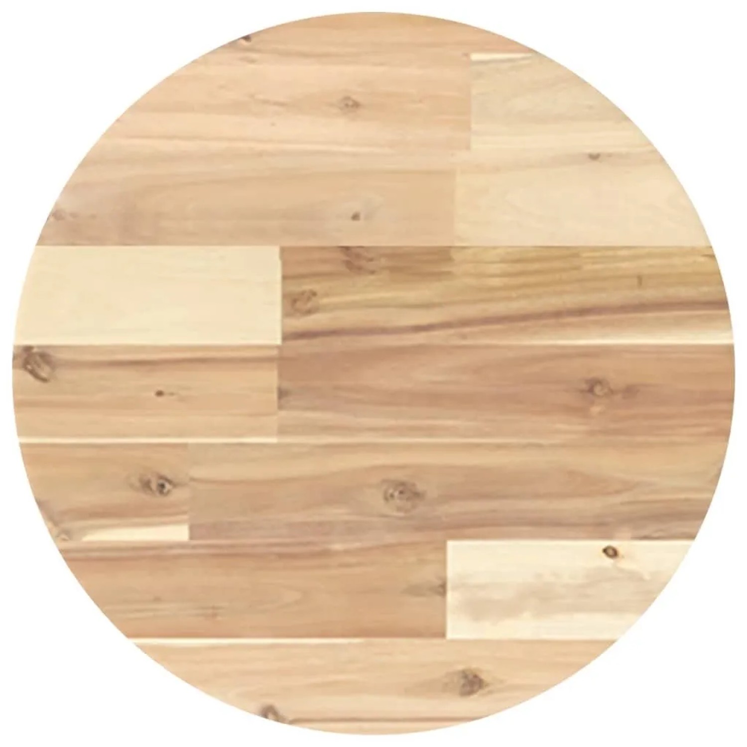 vidaXL Tischplatte Rund Ø40x4 cm Massivholz Akazie 4008688