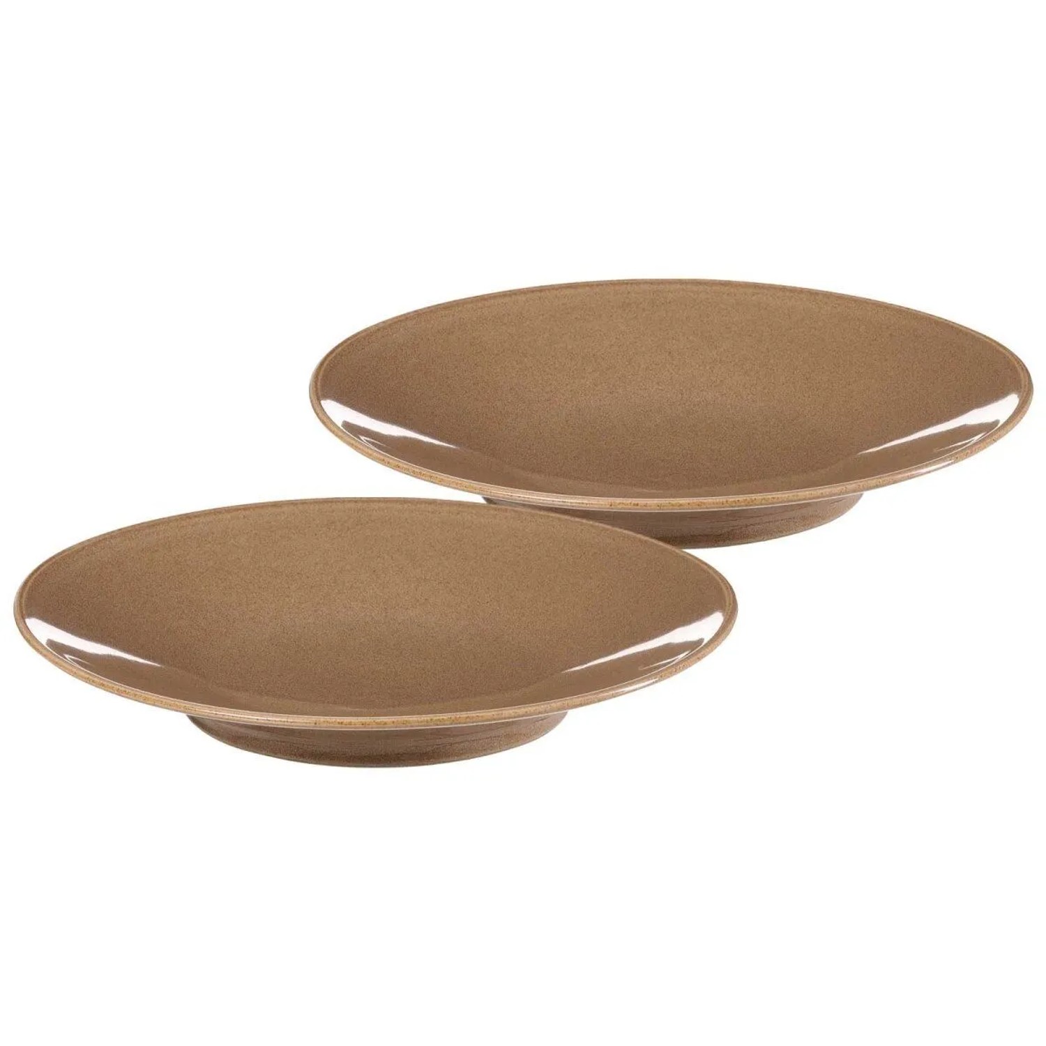 Ritzenhoff & Breker Sahara Servierplatte 31 cm 2er Set Hellbraun