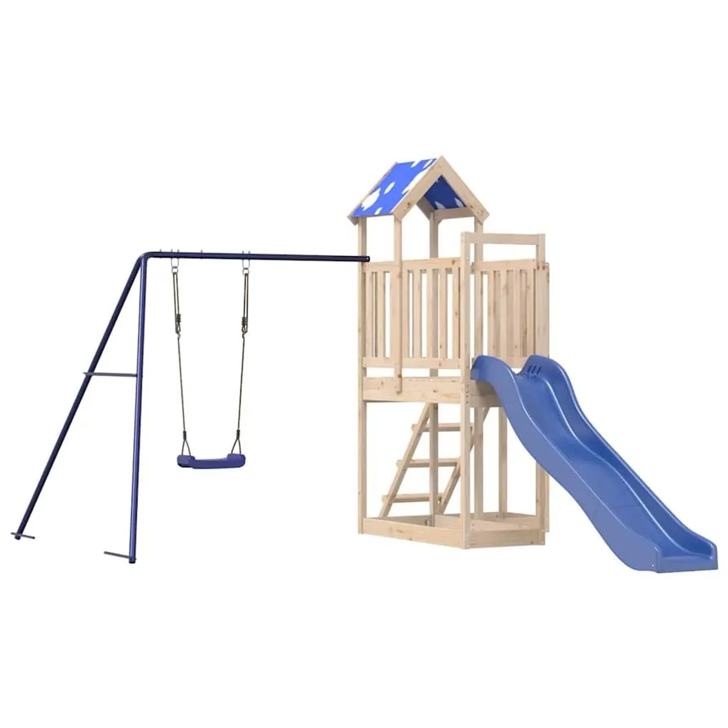 vidaXL Spielturm Massivholz Kiefer 3278974