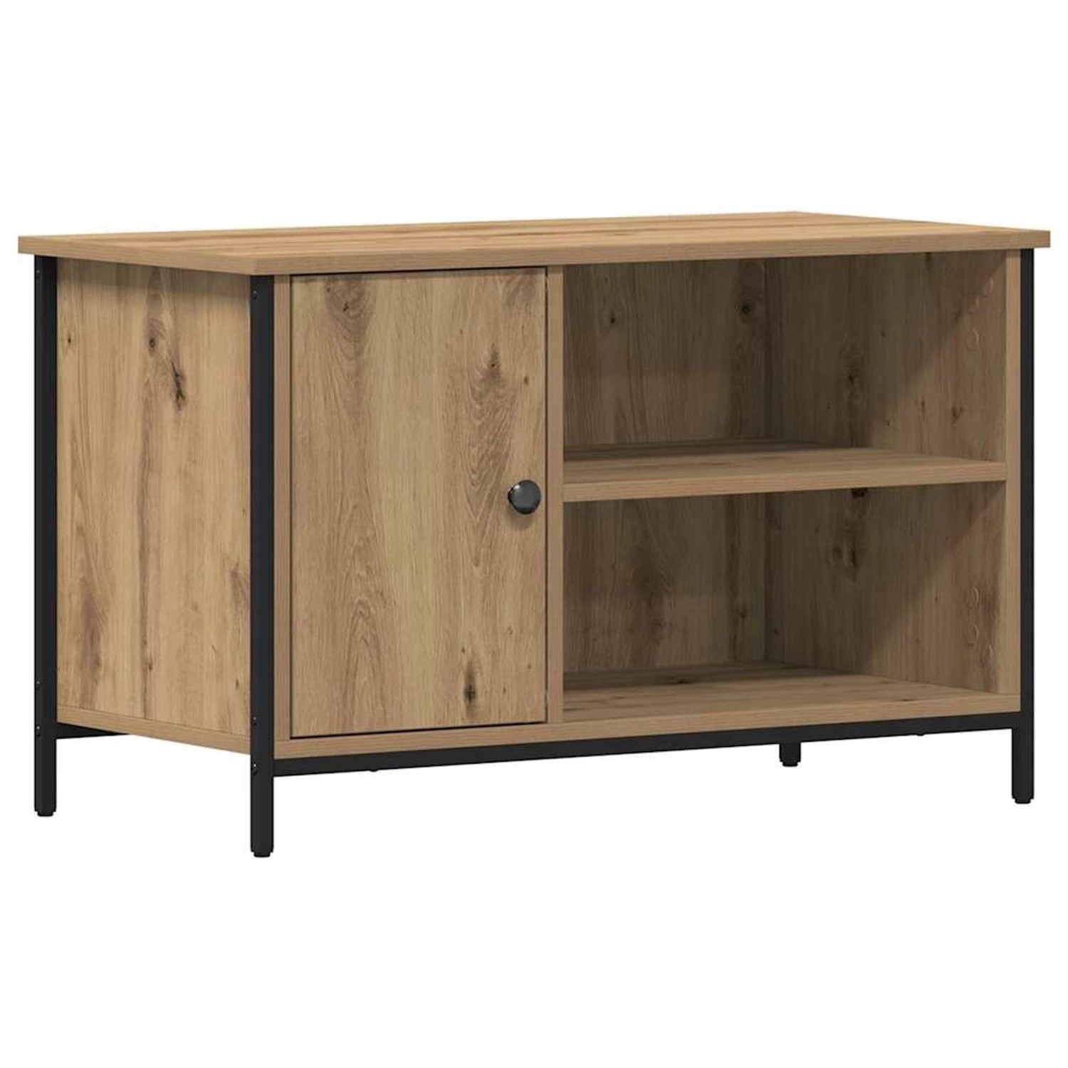 vidaXL TV-Schrank Eiche Handwerklich 80 x 40 x 50 cm Holzwerkstoff 862143