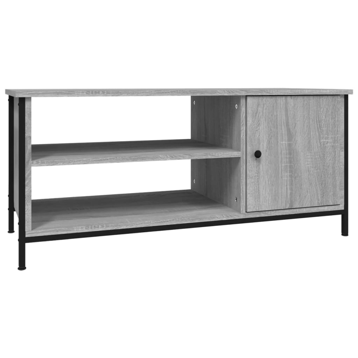 vidaXL TV-Schrank Grau Sonoma 100x40x45 cm Holzwerkstoff 826303