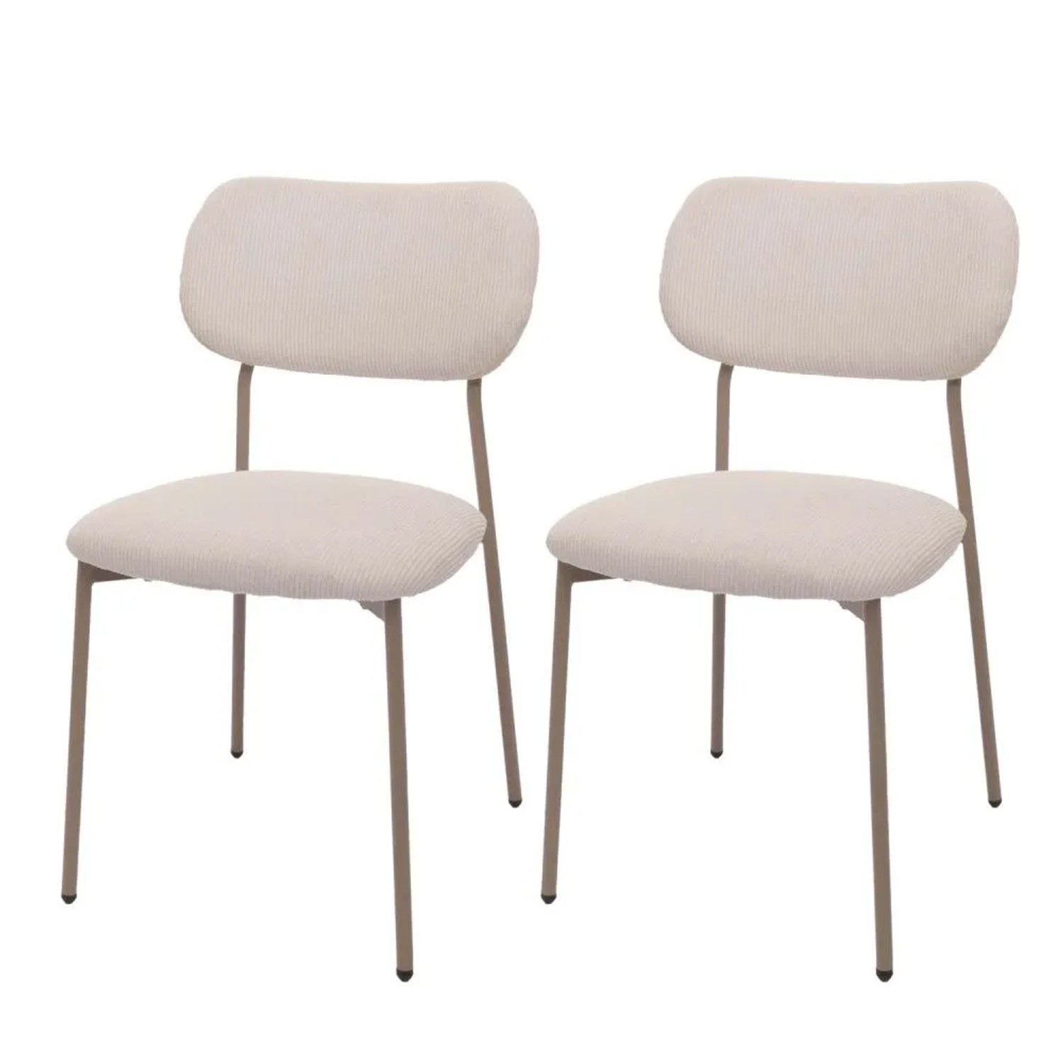 MCW Esszimmerstuhl O26 2er-Set Beige