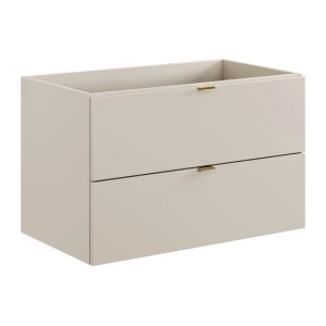 Vente-unique Waschbeckenunterschrank Lavena Beige 80 cm