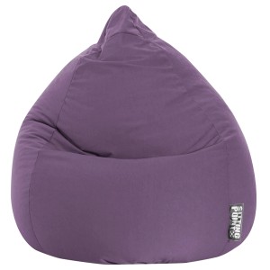 Lila Sitting Point Sitzsack BeanBag Easy, 220 l. Bequemer Sessel für Jugend- und Wohnzimmer.