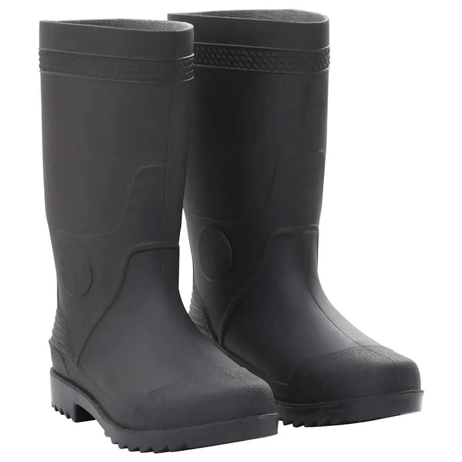vidaXL Gummistiefel Schwarz Größe 39 PVC 137606
