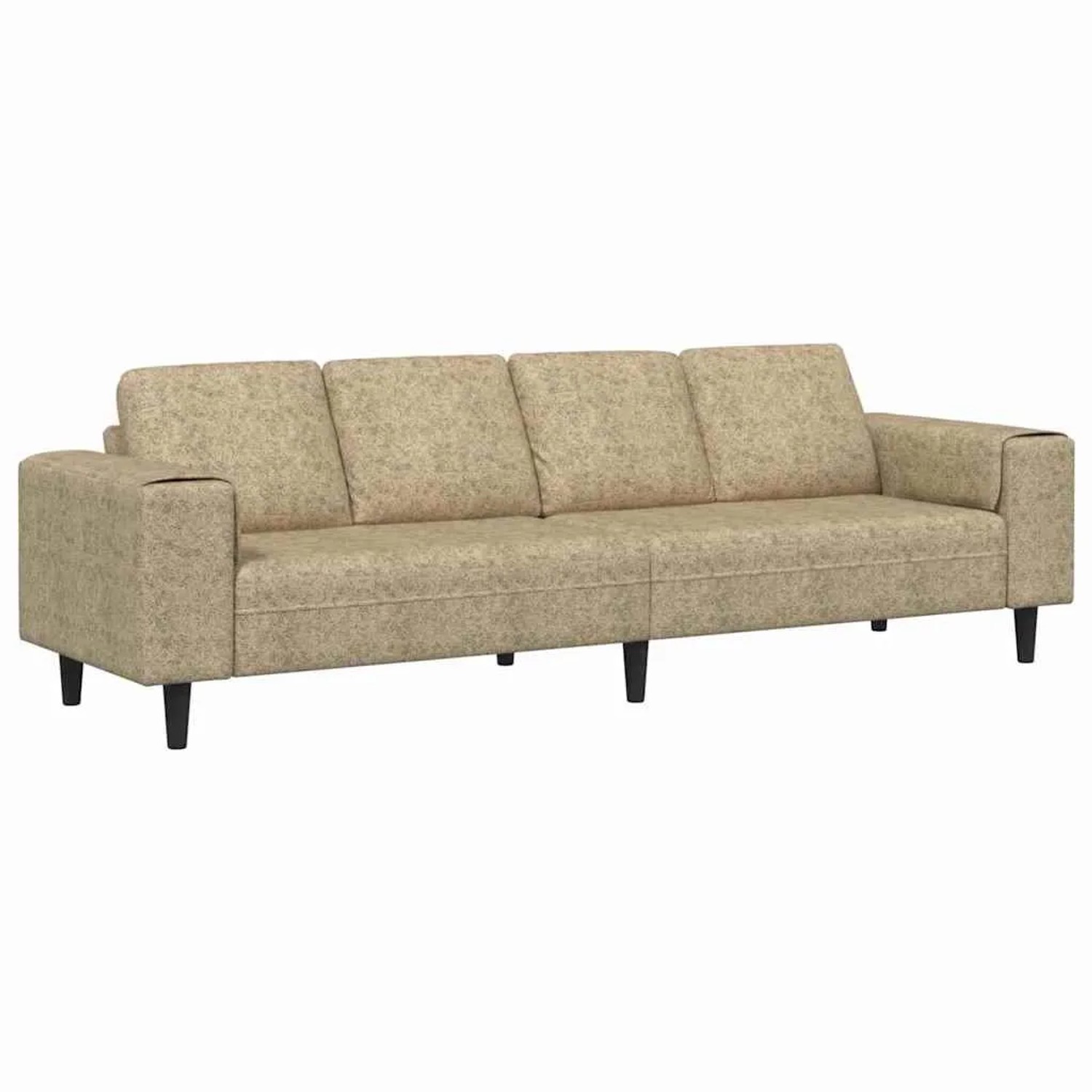 vidaXL Wohnzimmer Couch Hellgrau 250 x 77 x 76 cm 3335109