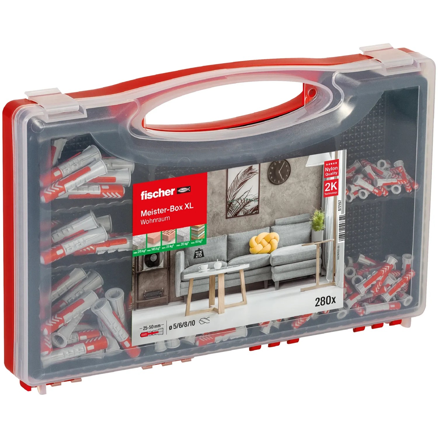 Fischer Meister-Box XL Wohnraum 280-teilig