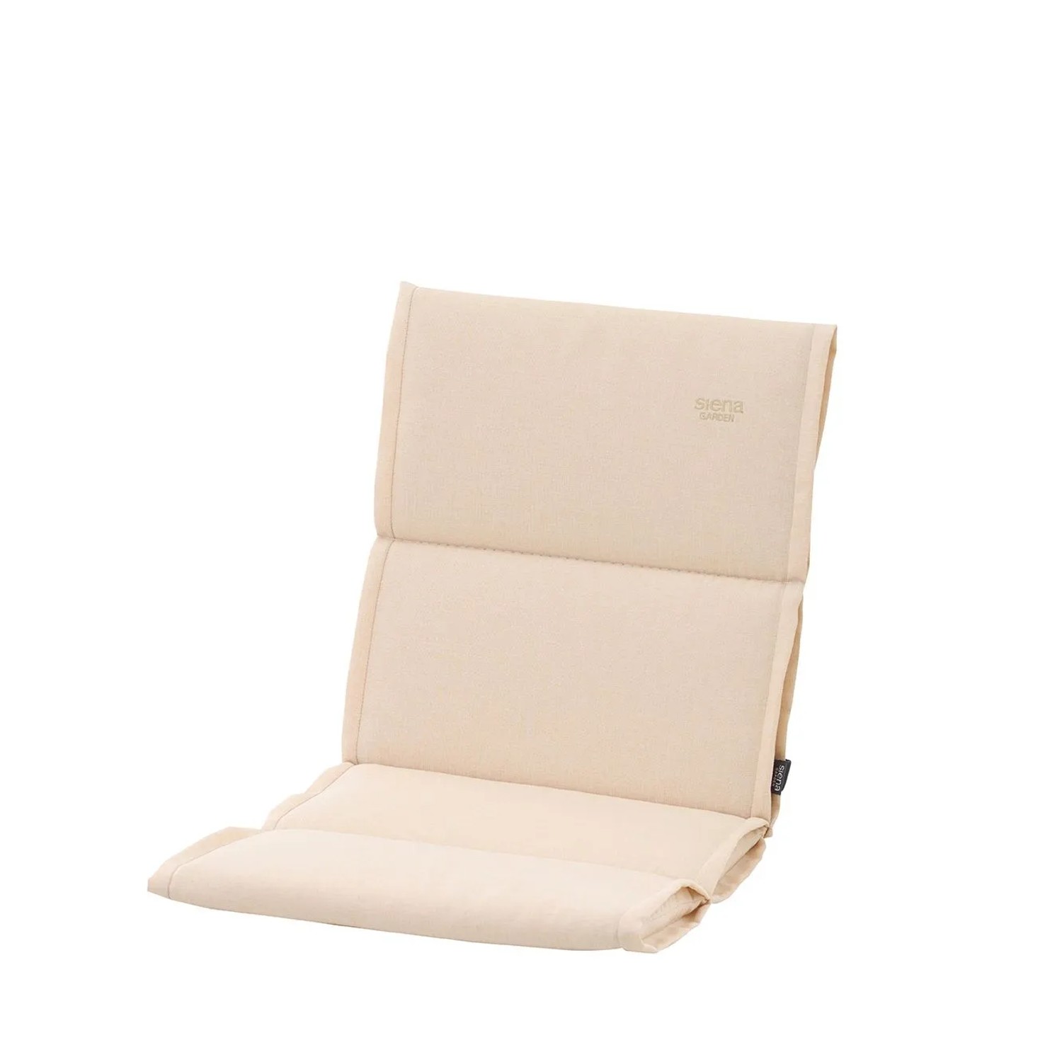 Siena Garden Sesselauflage Stella 96 cm x 46 cm x 3 cm Ecru