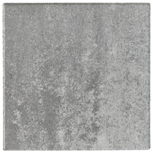 Quadratische Kann Platte Catania in Graualpin-Nuanciert, 40x40x5 cm, für Terrasse und Gehweg.